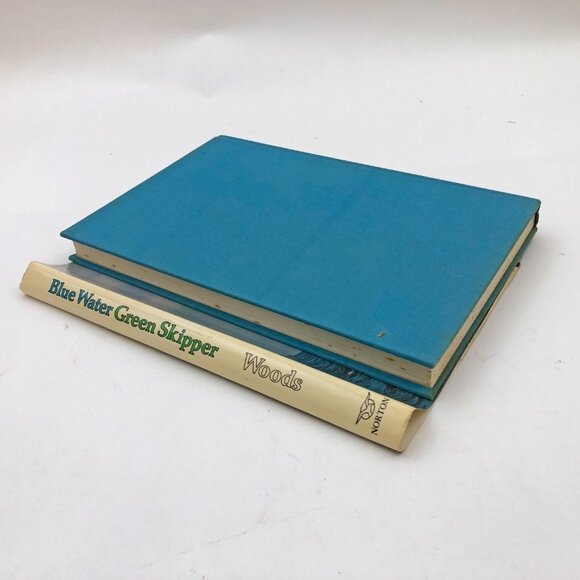 Blue Water Green Skipper Stuart Woods HBDC 1977 First Edition Vintage - Picture 5 of 13